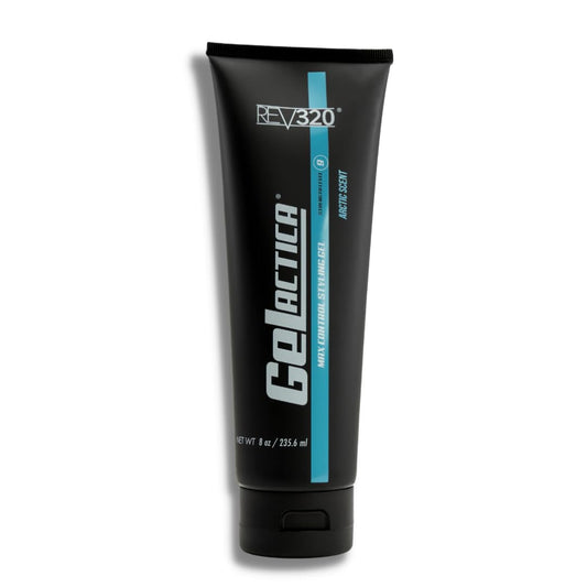 Gelactica Max Control Hair Gel for Men, Alcohol-Free, Strong Hold Styling Gel, Natural Extracts for Long-Lasting Hold and Shine, Slick Back Hair Style 18 oz