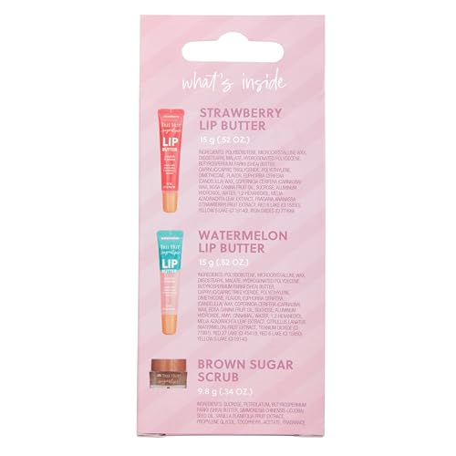 Tree Hut Sugarlips Lip Butter, Lock in Moisture & Nourish Skin for Full, Hydrated Lips, Essential Lip Care, 0.52 Fl oz.