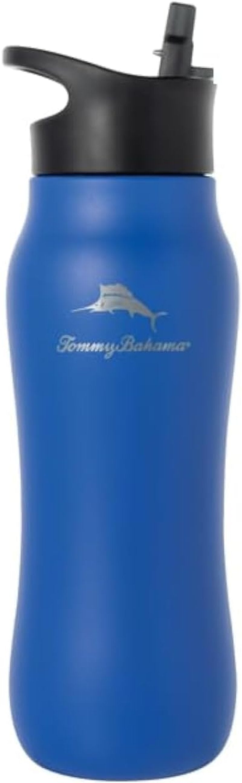 Tommy Bahama Vacuum Insulated Water Bottle - 28oz Double-Wall Stainless Steel, BPA Free | Americana Navy, Keeps Drinks Hot for 6 Hours, Cold for 12 Hours