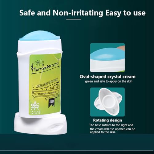 Tattoo Transfer Cream Gel, Safe and Long-Lasting Tattoo Balm for Body Art Makeup Professional Tattoo Transfer Soap Stencil Tattoo Supplies Accessories for Tattoo Artist