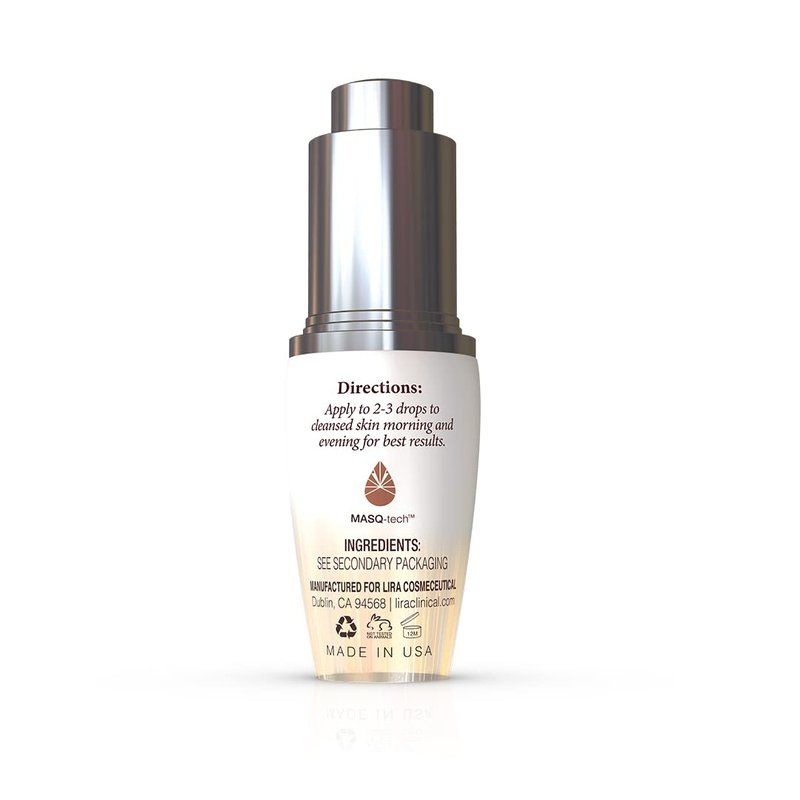 Lira Clinical MYSTIQ iLuminating Beauty Oil - Vitamin C & Plant Stem Cell Extract for Hydrated Skin | 0.5 Oz