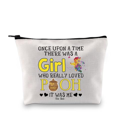 GJTIM Movie Inspired Bear Travel Bag Bear Accessories Bear Zipper Pouch for Bear Lovers (Loved P)