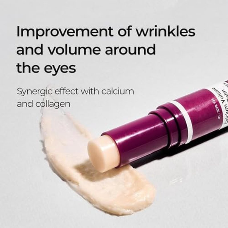 Dr. Cemenrete Vitaliq Calcium Multi Balm, Lovera Calcium Volume Multi Balm, Wrinkle Core Stick, Korean Collagen Moisturing Stick, Anti-aging, Hydrating, Firming Skin, Suitable for Eyes, Neck, Face