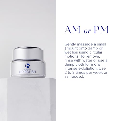 iS CLINICAL Lip Polish, Gentle Lip Scrub; Lip Exfoliator
