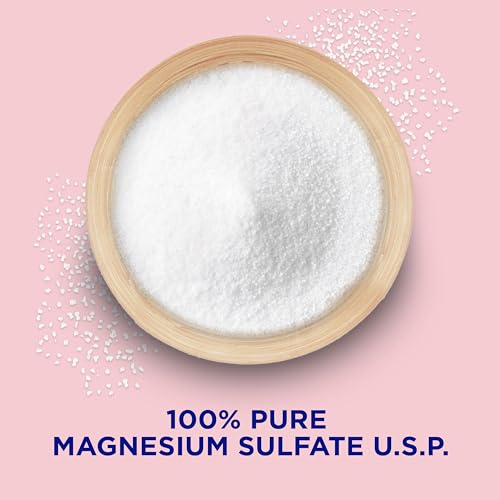 Dr Teal's Pure Epsom Salt Bulk Magnesium Sulfate USP, Fragrance Free, 19 lbs