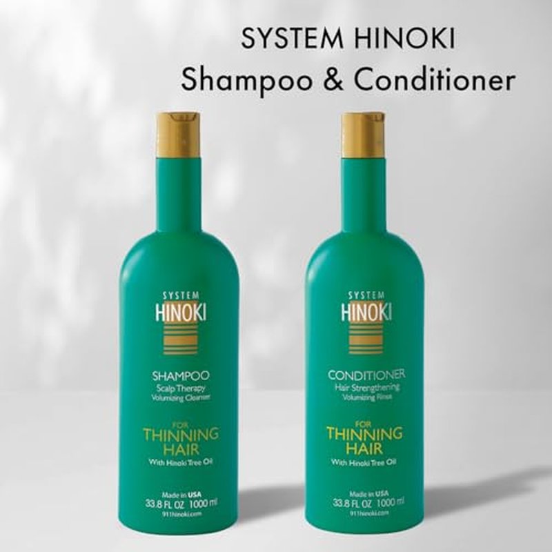 Hayashi System Hinoki Shampoo & Conditioner 33.8oz Duo "Set"