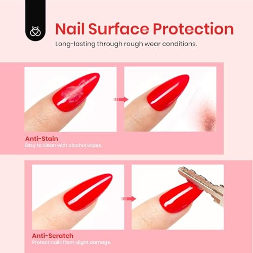 Beetles Extra Glossy Gel Top Coat - 15ml Clear Glossy No Wipe Top Coat Gel Nail Polish High Shine Long Lasting Nail Surface Protection Manicure Winter Nail Gifts for Women
