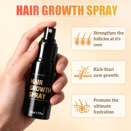Hair Growth Spray,Hair Growth,Promotes Thicker, Fuller Hair For Women & Men ? All Hair Types With Natural Ingredients(1PCS)