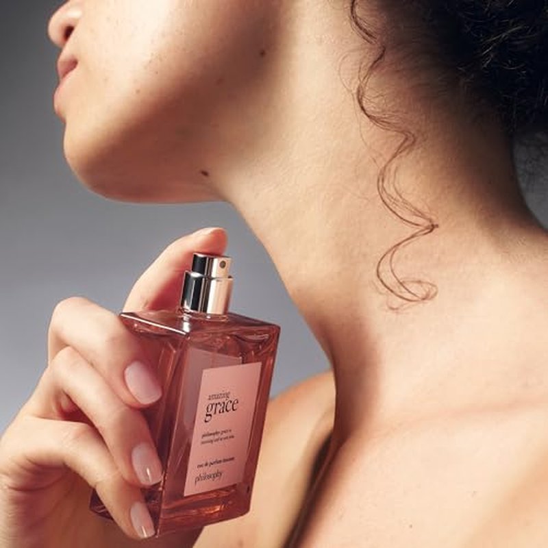 philosophy amazing grace eau de parfum intense - fruity & floral women's perfume - with notes of juicy berries, rose absolute & musk - long lasting fragrance