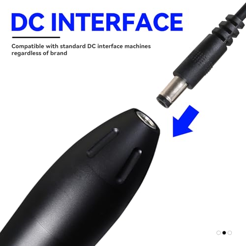 Dragonhawk Pen Rotary Machine Spare Power Cord DC Connector