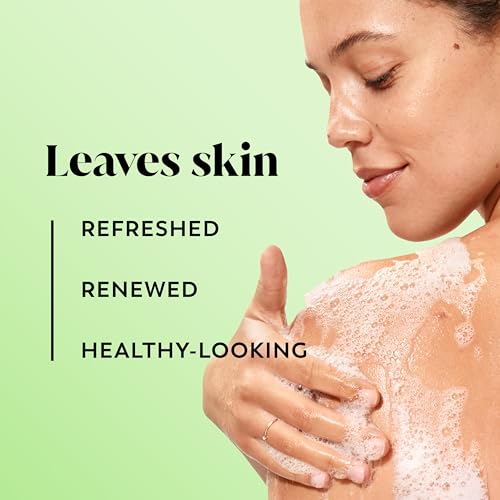 Olay Body Wash for Women, Fresh Radiance, Refreshing & Renewing, Made with Plant Based Cleansers, B3 Botanical Complex, For All Skin Types, Cucumber & Aloe Water Scent, 22 fl oz (Pack of 4)