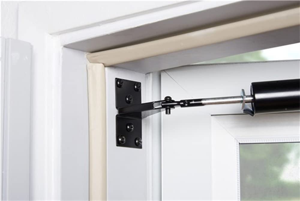 Wright Products - Replacement Jamb Bracket for Pneumatic Closers - Repair Bracket for Wright Product Closer Models V820, V920, V1020, V150 and VH440, Black