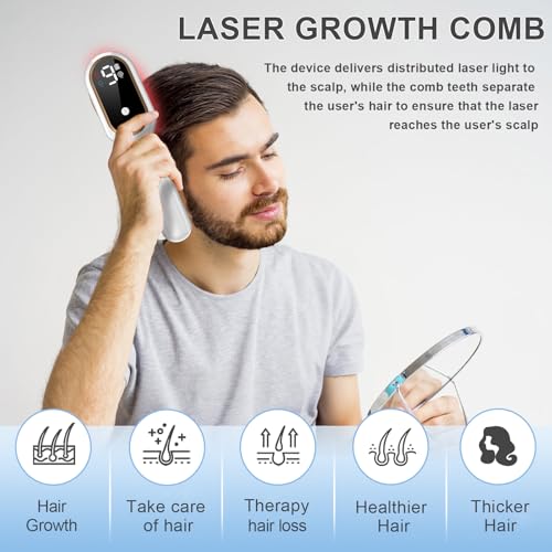 Laser Hair Growth Comb - Handheld Laser Hair Growth Comb