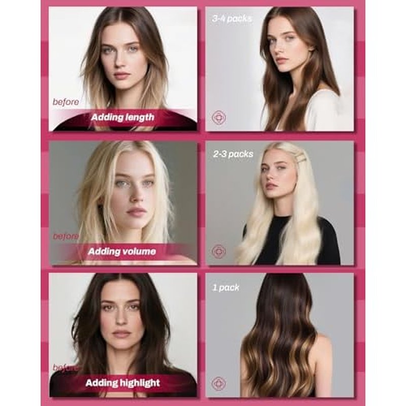 Moresoo Microlink Hair Human Hair Extensions Dark Brown to Light Brown with Light Blonde Balayage Micro Loop Hair Extensions Human Hair for Women 50G/50S 24 Inch