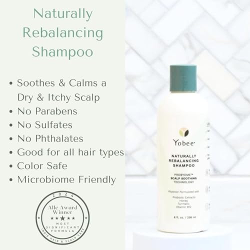 Psoriasis & Dandruff relief | Yobee Probiotic Shampoo & Conditioner | Doctor formulated