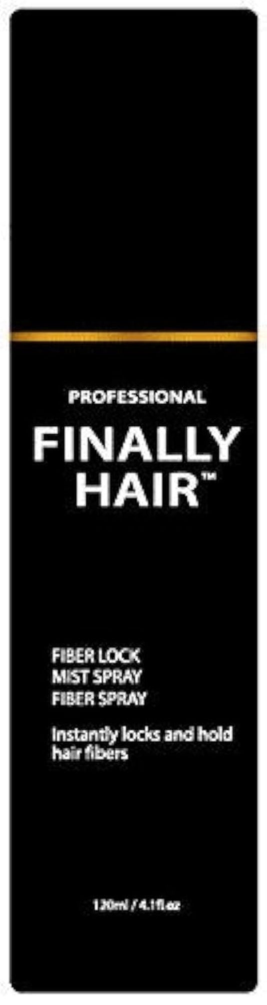 Finally Hair Fiber Lock Strong Holding Spray. Compatible/Replacement For Toppik, Xfusion, Febron, Bosley, Nanogen