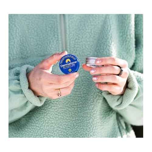 Dermatone Skin Protector Balm | Classic Tin 2-Pack Stocking Stuffer | All Year Long Skin Protection | Moisturizing | Heals & Repairs | SPF23 | Ski Balm | Advanced Skin Therapy, 0.5 oz