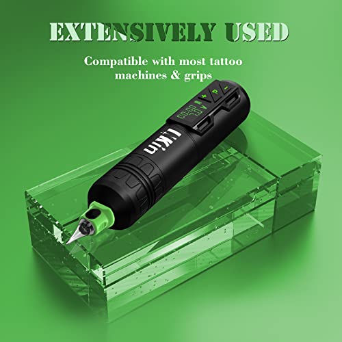 INKin Kelly 80Pcs Finger Ledge Assorted Tattoo Cartridges Needles 3RL 5RL 7RL 9RL 11RL Round Liner #10 Bugpin Mix Kit L-Taper with Membrane Tattoo Machine Pen Supply