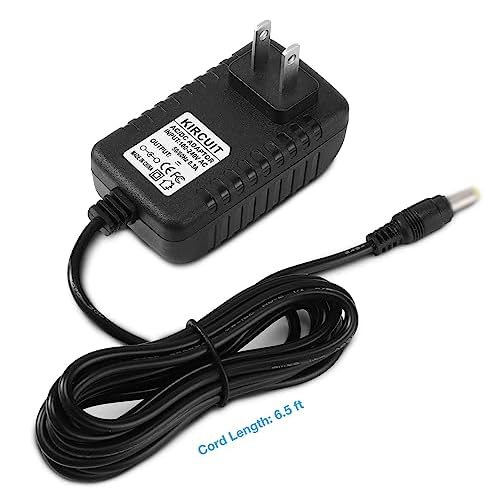 6V AC Adapter Compatible with HairMax Ultima 12 ULTIMA12-KIT 9 ULTIMA9C Prima 9 7 Professional 12 HMPRO12 12-V3 Lux 9 A225120 9-V2 Advanced 7 HMADV7 7-V1 Laser Comb Hair Growth Device Power