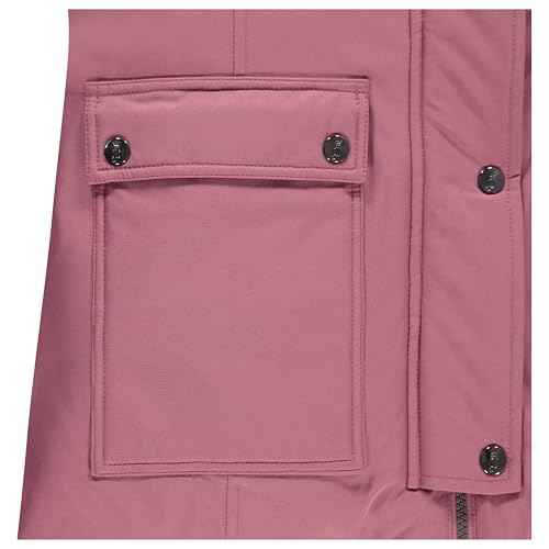 Juicy Couture Girls Coat, Faux Fur Hooded Winter Jacket, Warm Padded Parka Hoodie, Kids Heavyweight Winter Coat