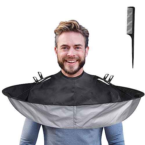 Lictin Hair Cloak Cape Black - Haircut Cape Umbrella Waterproof