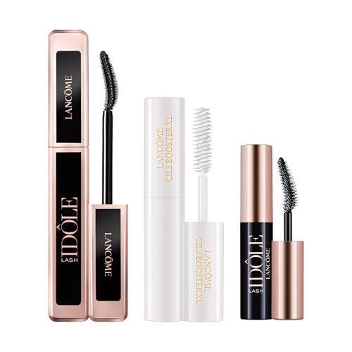 Lanc?me Lash Id?le x Cils Booster XL Mascara Gift Set - Full Size Lash Id?le Mascara 0.27 Fl Oz, Travel Size Cils XL Enhancing Lash Primer 0.13 Fl Oz. and Mini Id?le Mascara 0.08 Fl Oz.