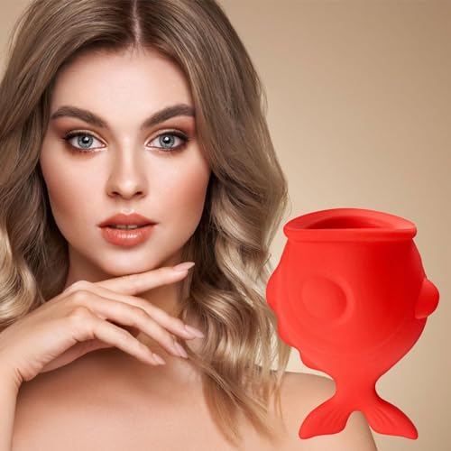 Generic Fish Lip Plumper - Fish-Shaped Lip Plumping Device, Silicone Lip Sucker Plumper Tool | Long-Lasting Lip Pump Plumer for Lip Care | Sexy Lip Mouth Enhancement Device for Lip Suction Plumper