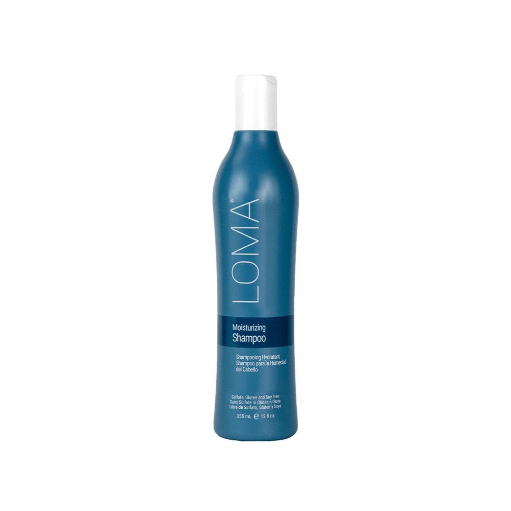 Loma Moisturizing Shampoo - Hydrating Formula for Soft, Healthy Hair | 12 oz