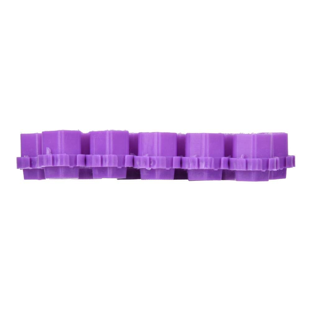 200Pcs Tattoo Ink Cups, Tattoo Ink Cups Honeycomb Shape for Tattooing, Multiple Color Pigment Holder Cups Caps for Tattoo Artists(Purple)
