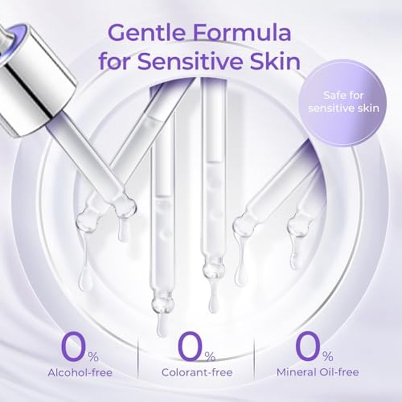 Advanced Repair Face Serum (50mL/1.69oz) - Anti Aging Hydrating Essence with Rose Extract & Hyaluronic Acid & Peptide for Renew Resurfacing, Visibly Hydrates & Plumps Skin