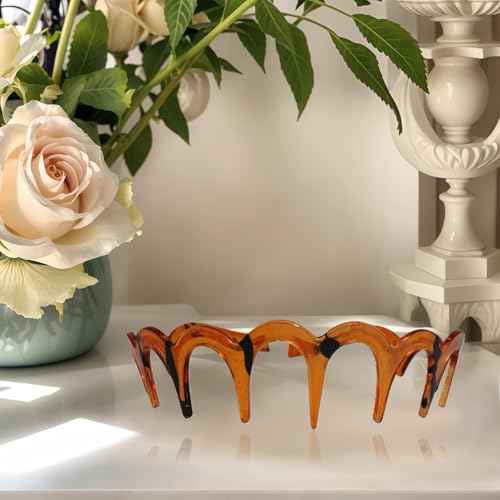 3Pcs U Shape Fashion Tooth Hair Comb Headband£¬Reversible High Cranium Head Bands for Women's Hair, Zig Zag Headbands with Wavy Teeth for Women Gifts for Teen Girls.£¨Mixed