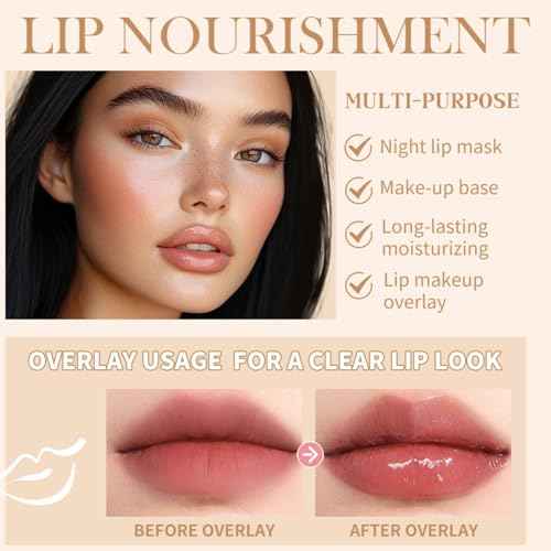 4Pack Special Lip Balms - Lip Balm Hydrating - Tinted Lip Butter Balm - Moisturizing Lip Gloss Set - Girls Lip Oil - Lip Moisturizer for Women - Lip Care Products - Gifts for Teen Girls