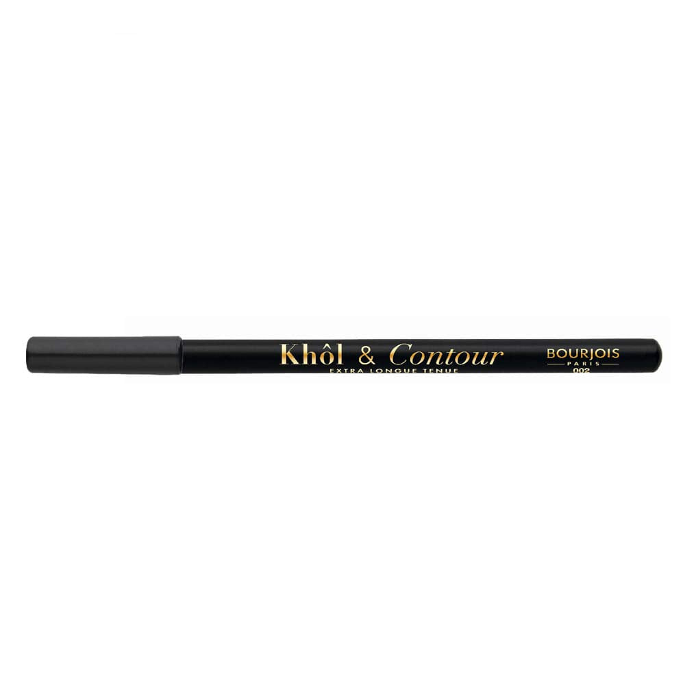 Kohl&Contour Eye Pencil - Ultra Black Waterproof Formula | 1.2g for Bold Looks