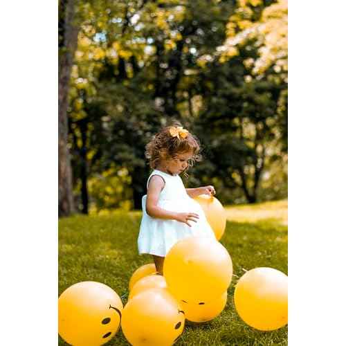 C?LLOT 70pcs 3 Inch Boutique Grosgrain Ribbon Pinwheel Hair Bows,Toddler Bows Hair Clips for Baby Girls Birthday Gifts In Pair