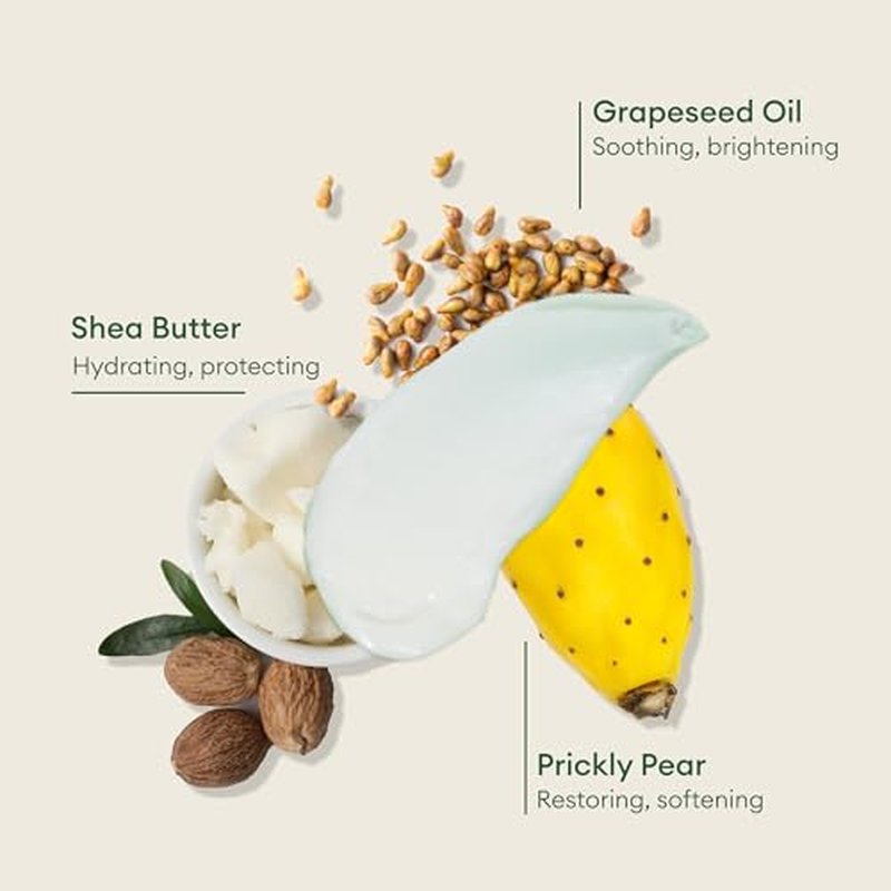 LUMA & LEAF Unconditional Care Whipped Body Butter ? 5 fl oz Natural Shea Butter Body Cream with Grapeseed Oil, Tasmanian Pepperberry & Vitamin E ? Ideal for Deep Hydration & Scar Repair