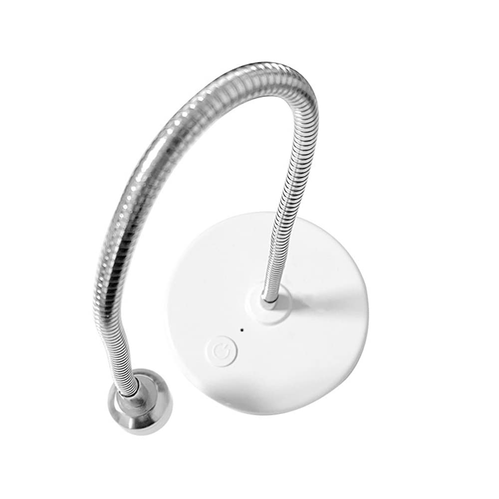 3W UV/LED Nail Lamp - Portable Rechargeable Gooseneck Design | Flash Cure Light for Gel-X & Semi-Cured Gel Strips