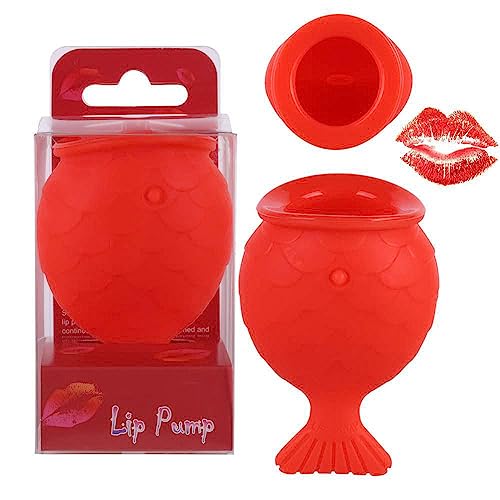 Silicone Lip Plumper,Lips Enhancer Plumper Device,Eco-Friendly Reusable Silicone Lip Plumping Device Enhancer,Lip Filler, Quick Lip Trainer for Women Girls