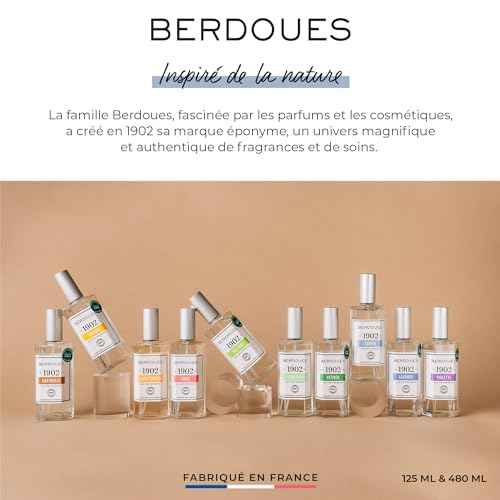 Berdoues 1902 Eau de Cologne | Long Lasting Scent Made in France | Spray Fragrance for Men & Women | Luxury Unisex Perfume with Premium Quality