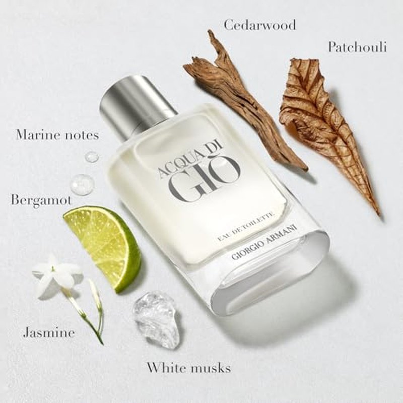 Armani beauty? Acqua di Gi? Men's Cologne Trio ($124 Value) ? Eau de Toilette, Profundo, & Parfum - 0.5 Fl Oz Each