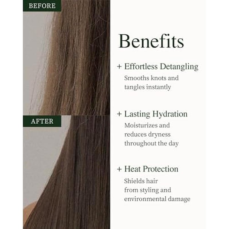 YADAH Detangled Leave-In Cream Mist, 5.07 Fl oz | Non-Greasy Hydration with Ceramide NP, Jojoba Oil & Keratin | Restores Shine, Repairs Damage, Prevents Frizz for All Hair Types
