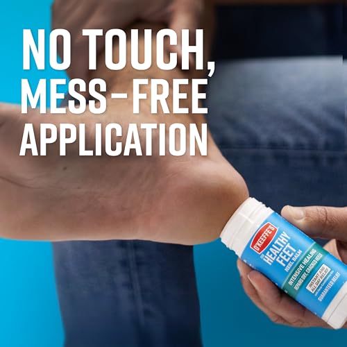 O'Keeffe's for Healthy Feet Intensive Healing Balm; Guaranteed Relief for Extremely Dry; Cracked Feet; Heel Balm that Instantly Fills Dry; Cracked Heels; 2.2oz Stick; (Pack of 1)