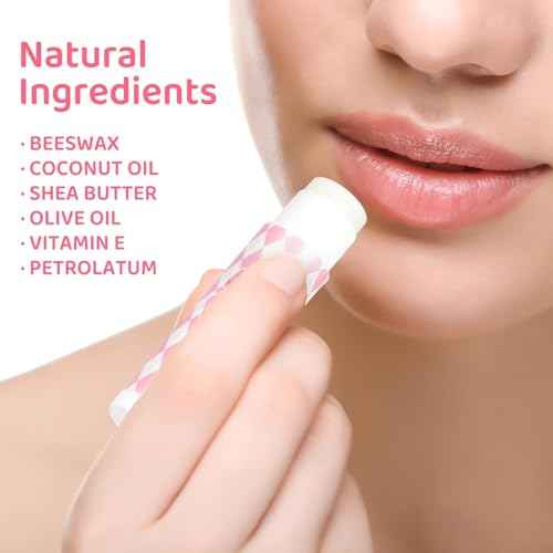 50 Pcs Pink Bow Baby Shower Favors Bulk Pink Bow Moisturizing Lip Care Coquette Bow Party Favors for Bachelorette Wedding Birthday Employee Christmas Halloween Baby Shower Party