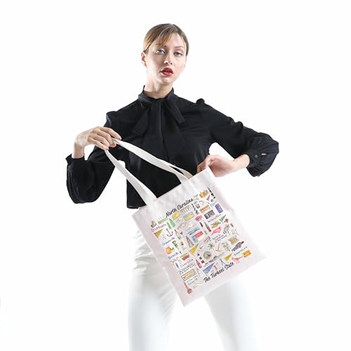 MINIGIU North Carolina Tote Bag - Perfect for Trips and Moving Gift