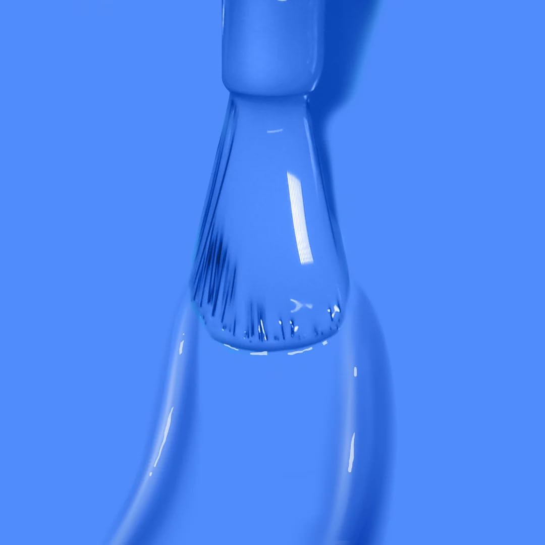 LONDONTOWN Lakur Nail Polish – Blue, Poolside Dream, 0.4 Fl Oz, Long-Lasting, Streak-Free, Chip-Resistant | 21+ Free Non-Toxic Vegan Nail Color, Strengthens & Hydrates Nails