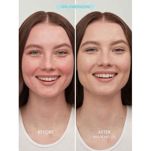 SWEED - Glass Skin Foundation | Long-Lasting Fluid Formula | Hydrate, Moisturize, Lift, Plump, Protect | Vegan, Cruelty-Free, Clean Beauty (03 LIGHT W)