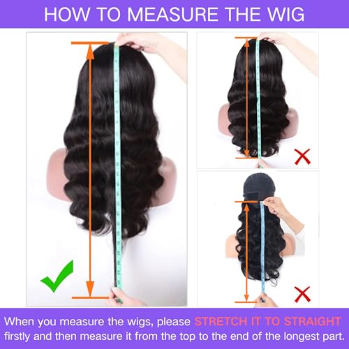 Fylora Ombre Headband Wig Human Hair Body Wave #4/27 Highlight 18 Inch Headband Wigs Human Hair Wigs for Black Women Brazilian Virgin Hair Wear and Go Glueless Wig None Lace Front Wigs 150% Density