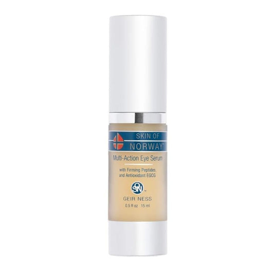 Geir Ness Skin of Norway Multi-Action Eye Serum - Firming Peptides - Illuminate Dark Circles - for Tired and Puffy Eyes