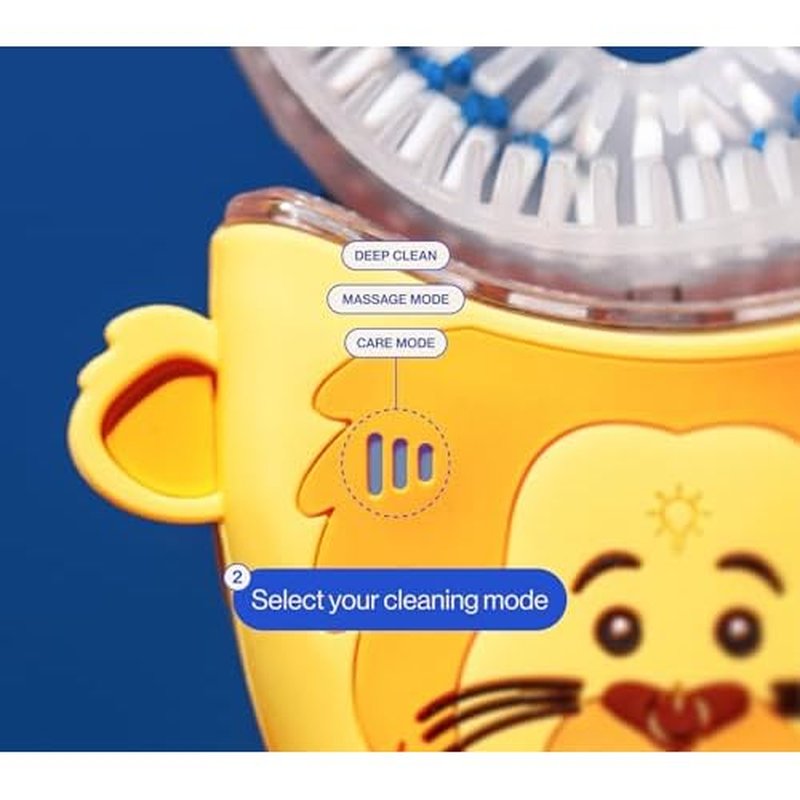 autobrush Kids Electric Toothbrush ? Only ADA Accepted U-Shaped Toothbrush, Clinically Proven Up to 5.1X Better Cleaning, 30 Seconds, Full-Mouth 360 Coverage, LED Lights, Music, Ages 6-8, Unicorn