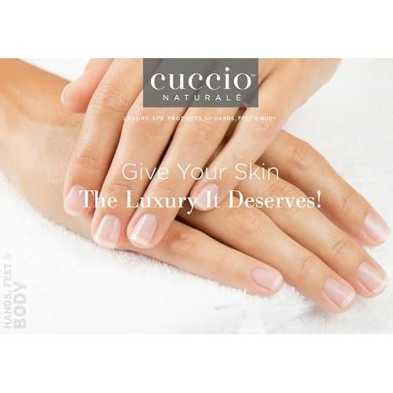 Cuccio Natural? Butter Blend Vanilla Bean & Sugar - Non-Greasy Lotion for Hand, Body & Feet - Comforting/De-stressing - Paraben/Cruelty Free, Natural Ingredients & Plant Based Preservatives, White, 8 Fl Oz (Pack of 1)