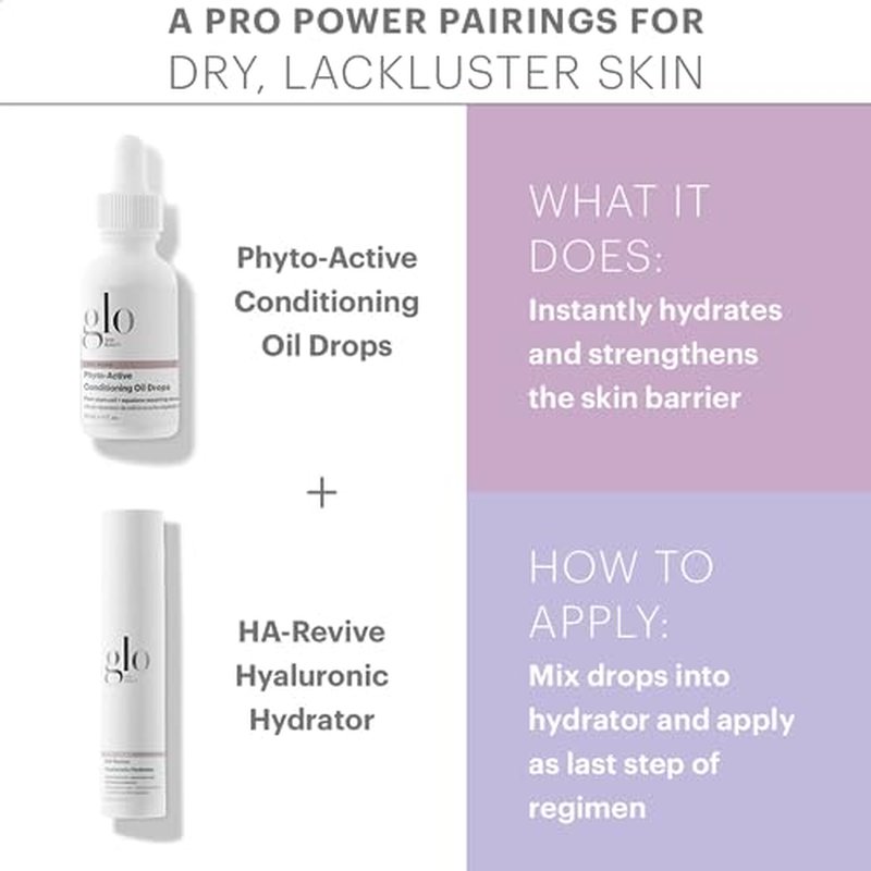 Glo Skin Beauty, HA-Revive Hyaluronic Hydrator | Hyaluronic Acid + Plant Stem Cell Facial Hydrating Moisturizer, 1.7 Ounces